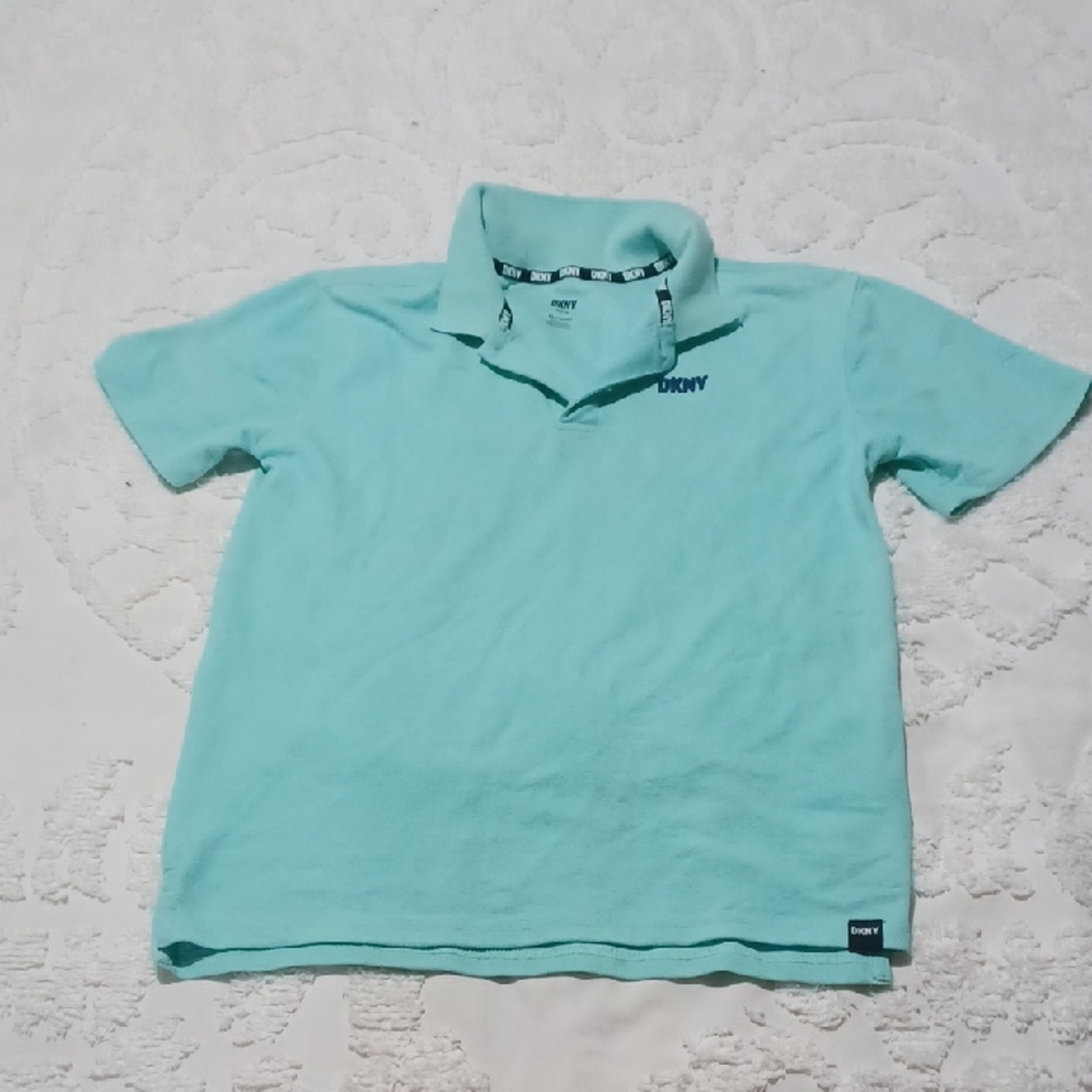 DKNY Kids Light Blue Polo Shirt